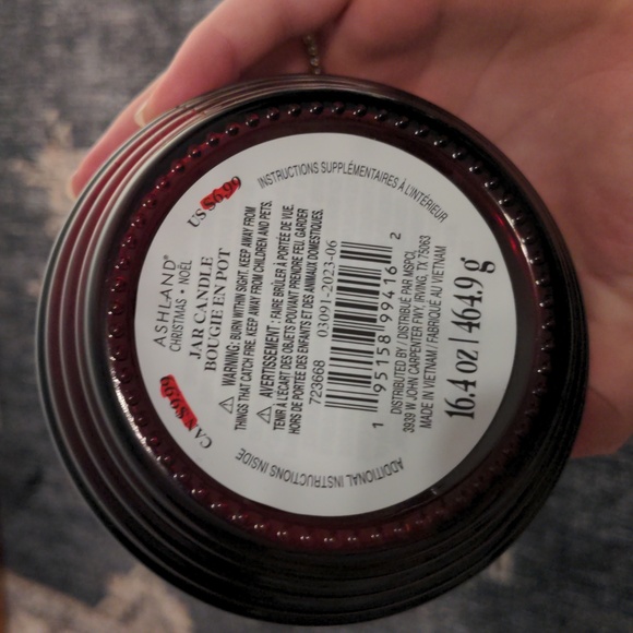 Ashland Christmas Noel Cinnamon Apples scented candle - Picture 5 of 6